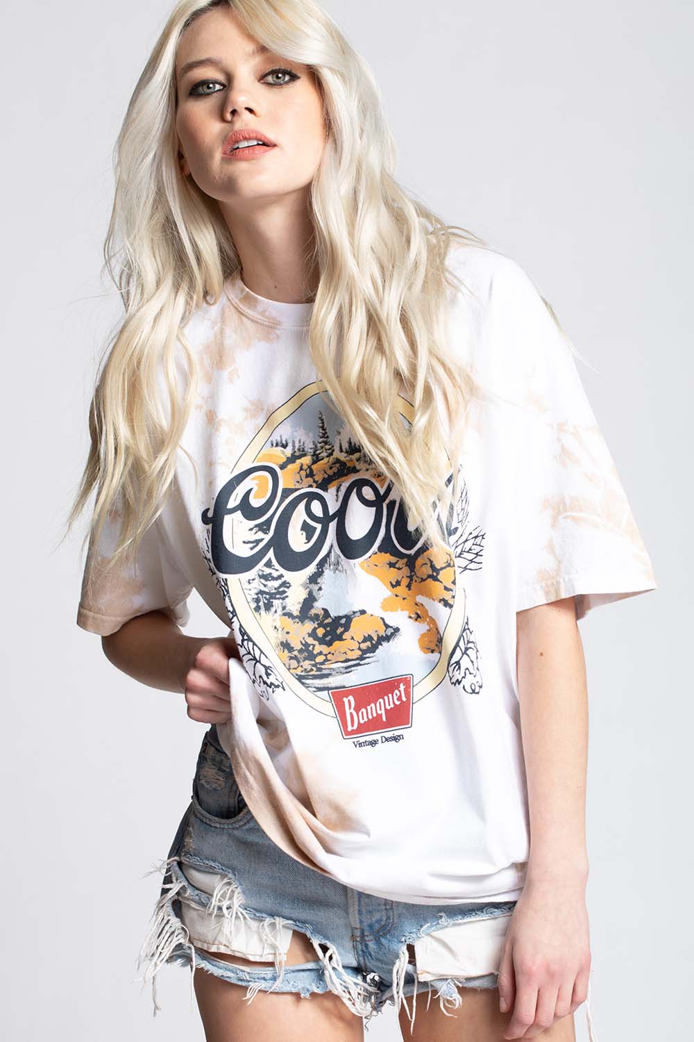 Coors Banquet Tie Dye Tee