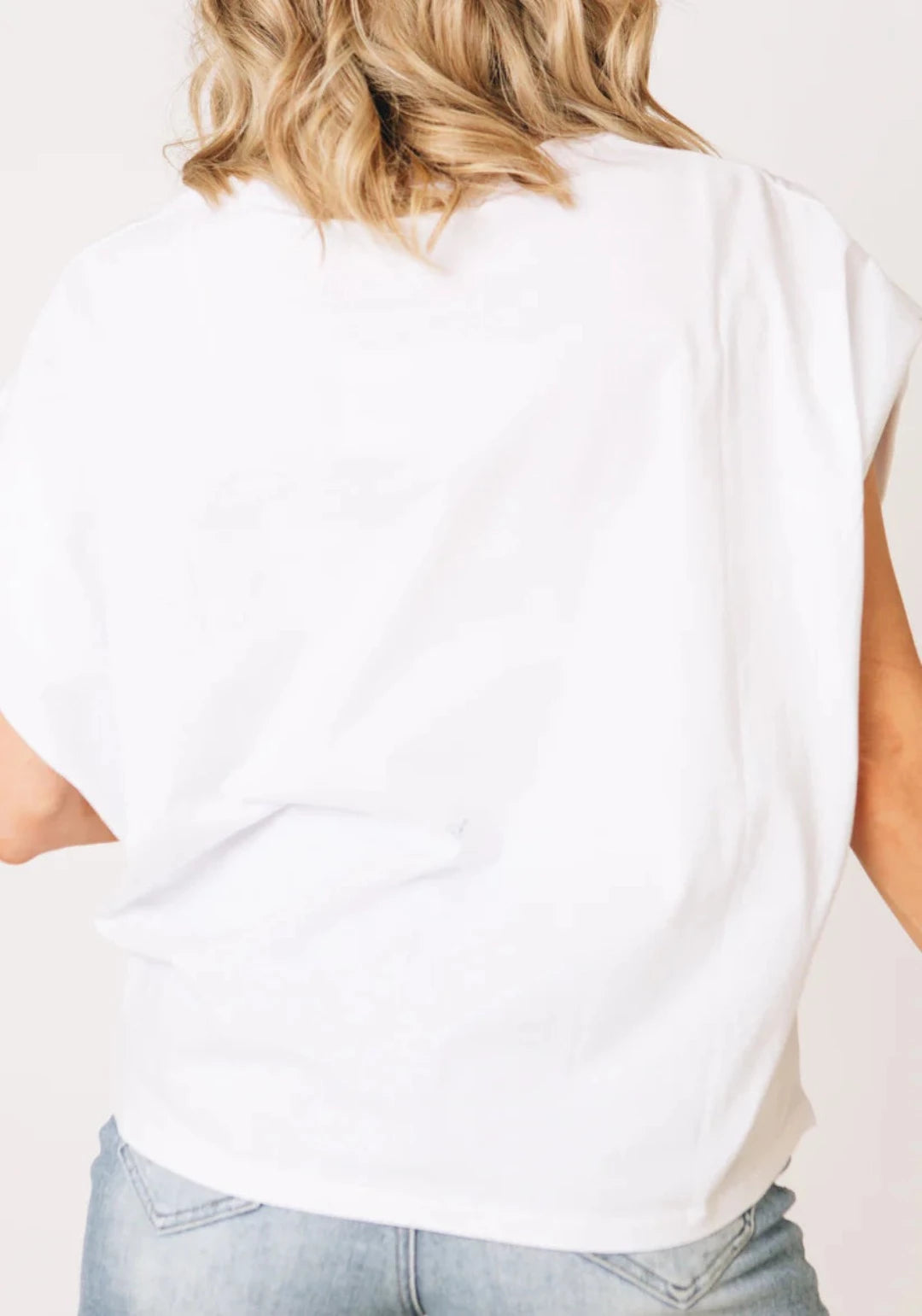 Twist Detail Short Sleeve Solid Jersey Top