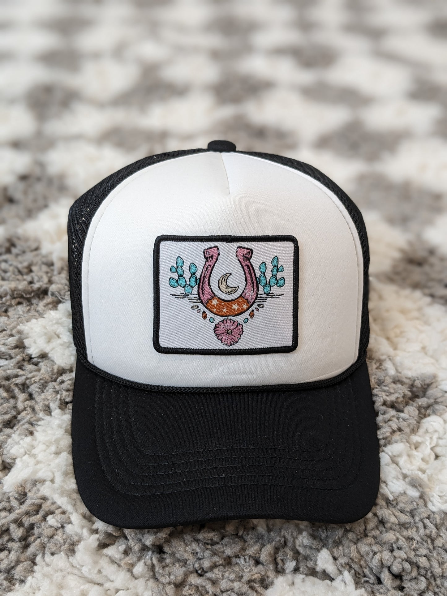 Horseshoes and Flowers