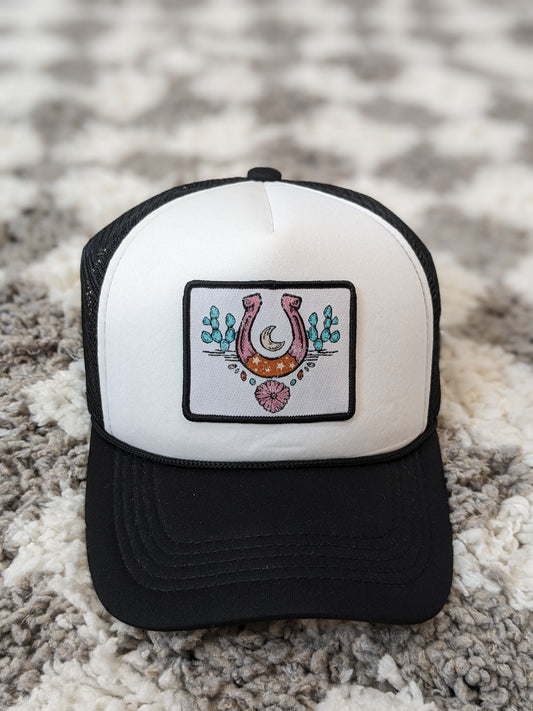 Horseshoes and Flowers